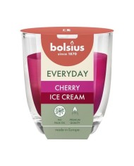 Sviečka Bolsius Everyday, čerešňová zmrzlina, 80x70 mm, v skle