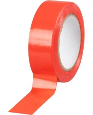 Páska Strend Pro, 19 mm, L-10 m, max. 80°C, 40,0 kV/mm, červená, izolačná, lepiaca, PVC, bal. 10 ks