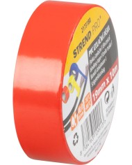 Páska Strend Pro, 19 mm, L-10 m, max. 80°C, 40,0 kV/mm, červená, izolačná, lepiaca, PVC, bal. 10 ks