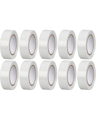 Páska Strend Pro, 19 mm, L-10 m, max. 80°C, 40,0 kV/mm, biela, izolačná, lepiaca, PVC, bal. 10 ks