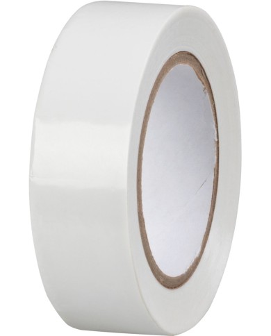 Páska Strend Pro, 19 mm, L-10 m, max. 80°C, 40,0 kV/mm, biela, izolačná, lepiaca, PVC, bal. 10 ks