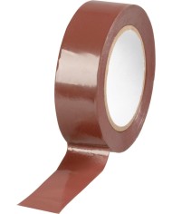 Páska Strend Pro, 19 mm, L-10 m, max. 80°C, 40,0 kV/mm, hnedá, izolačná, lepiaca, PVC, bal. 10 ks