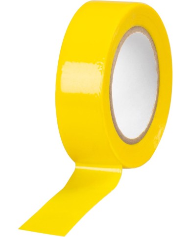 Páska Strend Pro, 19 mm, L-10 m, max. 80°C, 40,0 kV/mm, žltá, izolačná, lepiaca, PVC, bal. 10 ks