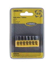 Sada bitov Strend Pro YF40520 • 7 dielna, S2, TH 10-15-20-25-27-30-40