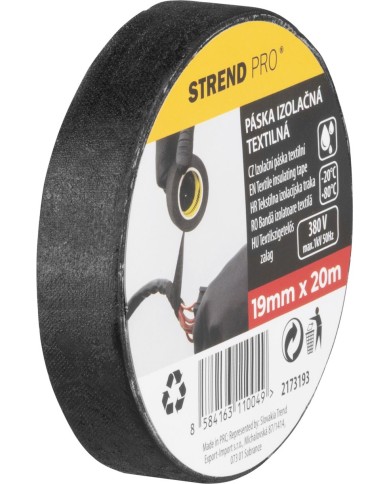 Páska Strend Pro, 19 mm, L-20 m, izolačná, textilná