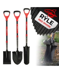 Rýľ Strend Pro Premium RedShark, rovný, s drevenou násadou D 1150 mm, záruka 10 r,