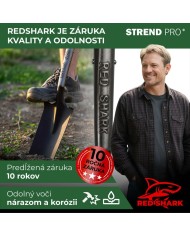 Rýľ Strend Pro Premium RedShark, rovný, s drevenou násadou D 1150 mm, záruka 10 r,