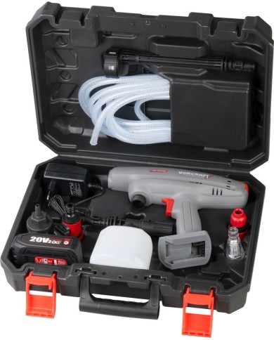 Pištoľ Worcraft CPC-S20LiEM, ShareSYS, vysokotlakový, 1x akumulátor 2.0Ah, 1x nabíjačka