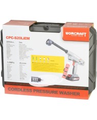 Pištoľ Worcraft CPC-S20LiEM, ShareSYS, vysokotlakový, 1x akumulátor 2.0Ah, 1x nabíjačka