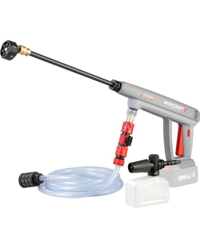 Pištoľ Worcraft CPC-S20LiD, ShareSYS, vysokotlakový čistič, STRONG PRESSURE, bez aku