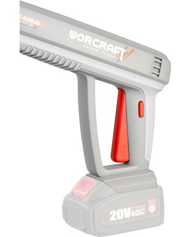 Pištoľ Worcraft CPC-S20LiD, ShareSYS, vysokotlakový čistič, STRONG PRESSURE, bez aku