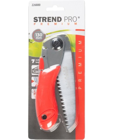 Pílka Strend Pro Premium, 130 mm, skladacia, červená
