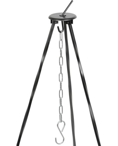 Stojan Piknik-Castler 1200 mm, hák s retiazkou, na kotlík, 8 mm