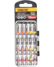 Sada bitov Strend Pro EVE-12076 • 15 dielna, L-25/50 mm, S2