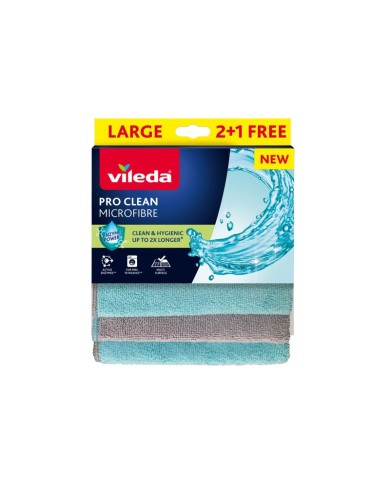 Mikrohandrička Vileda Pro Clean, bal 2+1 ks