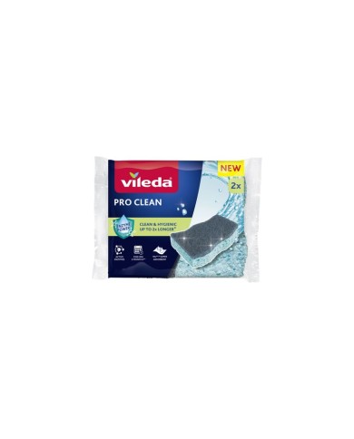 Hubka Vileda Pro Clean, viskózna, bal 2 ks