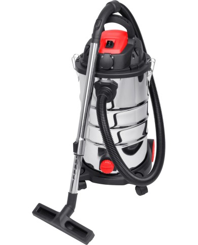 Vysávač Strend Pro MWD206S, 30 lit, 1200W, priemyselný, HEPA filter, funkcia oklep