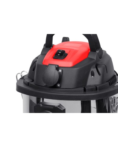 Vysávač Strend Pro MWD206S, 30 lit, 1200W, priemyselný, HEPA filter, funkcia oklep