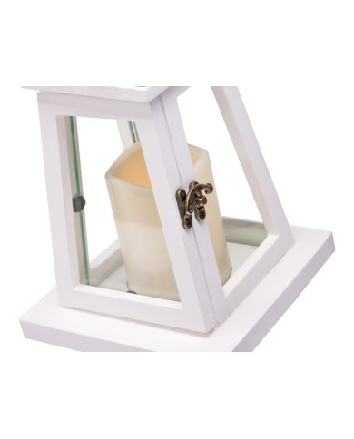 Lampáš MagicHome LW8823, 17x17x33 cm, LED, 3xAAA, drevo