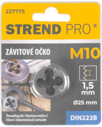 Očko Strend Pro, závitové, M10x1,5 mm, metrický závit priemer 25 mm, DIN223B