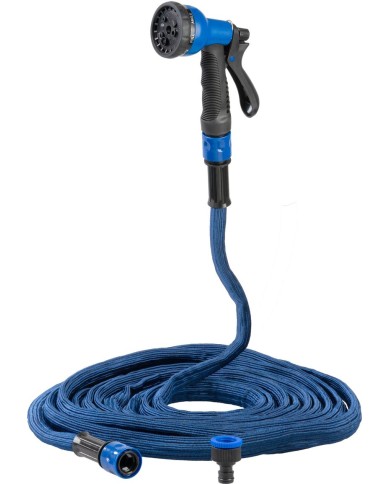 Hadica Strend Pro Garden Flexi, 7.3-15 m, 1/2"-3/4" + pištoľ, záhradná