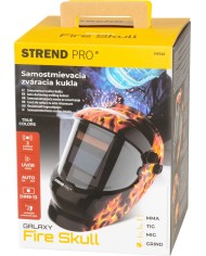Kukla zváračská Strend Pro Galaxy Fire Skull, AutoDark, samostmievacia