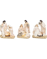 Dekorácia Betlehem - Narodenie Ježiša, 14x9x18 cm, mix dizajnov