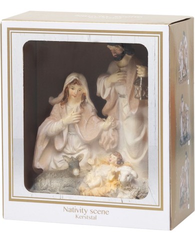 Dekorácia Betlehem - Narodenie Ježiša, 14x9x18 cm, mix dizajnov