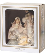 Dekorácia Betlehem - Narodenie Ježiša, 14x9x18 cm, mix dizajnov