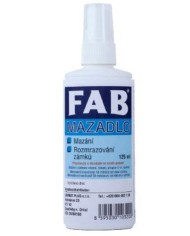 Mazadlo na zámky FAB 115 ml