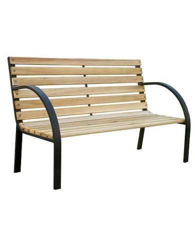 Lavička záhradná EVERILD, 125x55x75 cm