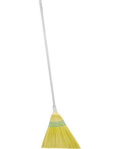 Metla MagicHome 3806Y, SorgoSkew, žltá, násada 153 cm, Alu, šikmá