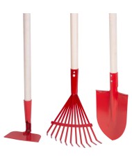 Sada náradia Strend Pro Herrison 9357G MINI, záhradnícka, hrable, lopata, motyka, drevená násada 900 mm