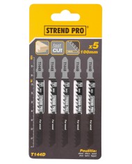 List do priamočiarej píly Strend Pro T144D 100 mm, 6z, na drevo, bal. 5 ks