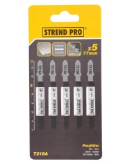 List do priamočiarej píly Strend Pro T218A 77 mm, 21z, na kov, bal. 5 ks