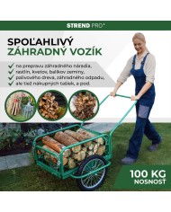 Vozík Victor, GREEN prepravný, koleso nafukovacie, max. 100 kg