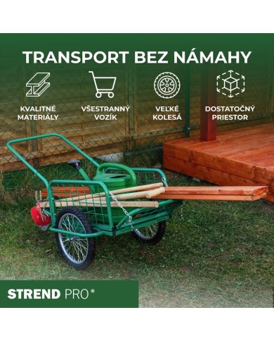 Vozík Victor, GREEN prepravný, koleso nafukovacie, max. 100 kg