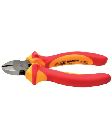 Kliešte Whirlpower® 15704-12 160 mm, elektrikárske, štikacie, VDE 1000, DIN5749