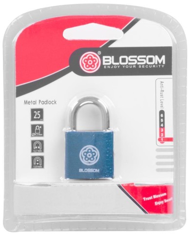 Zámok Blossom BC29 25 mm, visiaci, Unique