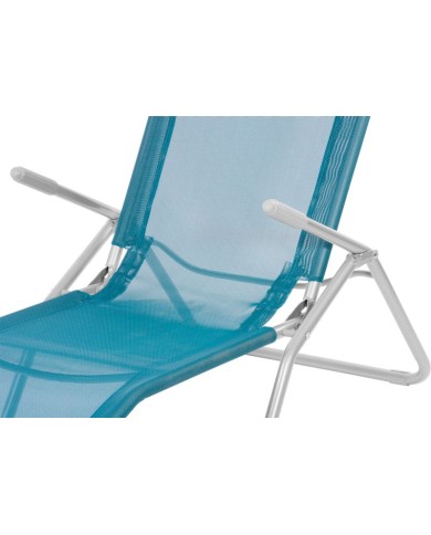 Lehátko JAMAICA, tyrkysové, 140x60x95 cm