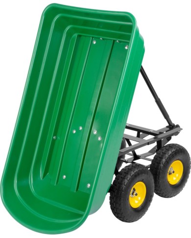 Vozík Greenlawn Transporter, záhradný, nos. 250 kg, 75 lit., 930x505x510/895 mm, výklopný