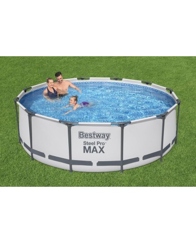 Bazén Bestway® Steel Pro MAX, 56418, kartušová filtrácia, rebrík, 366x100 cm