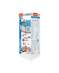 Bazén Bestway® Steel Pro MAX, 56418, kartušová filtrácia, rebrík, 366x100 cm