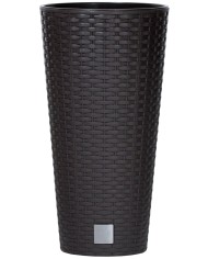 Kvetináč s vložkou RATO Tubus 250, hnedý