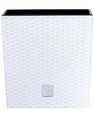 Kvetináč s vložkou RATO low 200, biely