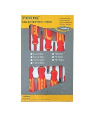 Sada skrutkovačov Strend Pro YF20719, VDE 7 dielna, ploché + Phillips, elektrikárske, 1000V