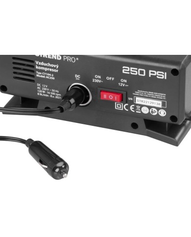 Kompresor Aircom AC250, 250 psi, 230V/12V