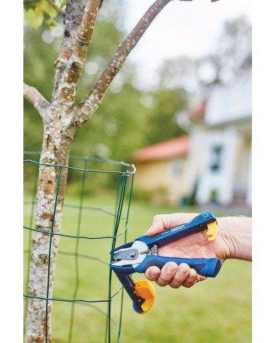 Kliešte RAPID FP216, viazacie na spony, sponkovacie, na pletivo a plot so zásobníkom, na viazanie pletiva, na drôt, spony 2-8 mm