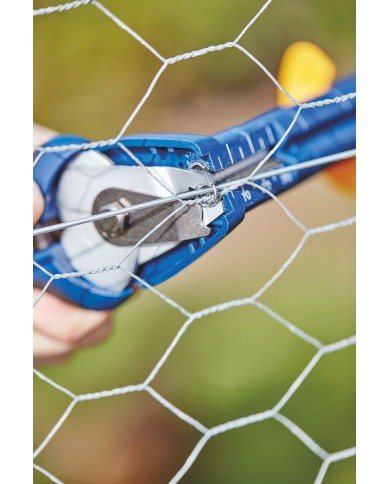 Kliešte RAPID FP216, viazacie na spony, sponkovacie, na pletivo a plot so zásobníkom, na viazanie pletiva, na drôt, spony 2-8 mm