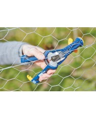 Kliešte RAPID FP216, viazacie na spony, sponkovacie, na pletivo a plot so zásobníkom, na viazanie pletiva, na drôt, spony 2-8 mm